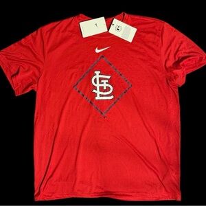 Nike Men's St. Louis Cardinals Diamond Short Sleeve T-shirt | Size: M | NWT